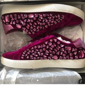 Alice & Olivia Bedazzled Sneakers